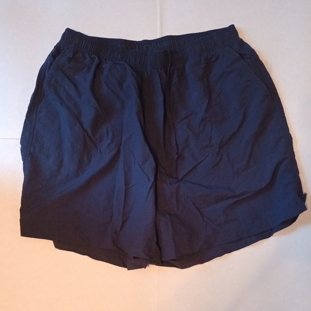 Columbia Dark Blue Elastic Waist Shorts